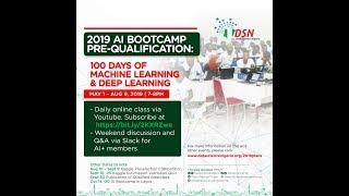 Day1 #100DaysML: Introductory Class to 100 Days of ML