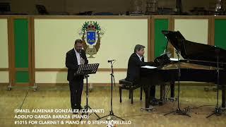 1015 for Clarinet e Piano w Ismael Gonzalez e Adolfo Baraza (720p)