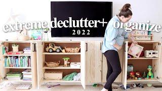 NEW CLEAN, ORGANIZE AND DECLUTTER WITH ME 2022 | Whole House Declutter Motivation