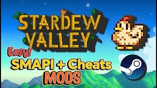 How to Install SMAPI + Cheat Mod for Stardew Valley (Steam)