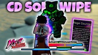 [YBA] SOLO WIPING SBR with CRAZY DIAMOND...