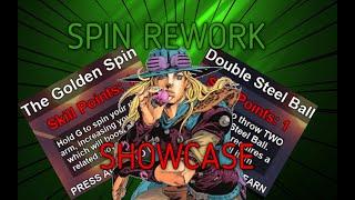 [YBA] SPIN REWORK SHOWCASE, SKILL TREE