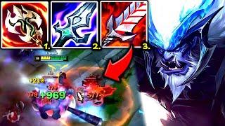 TRUNDLE TOP BUT I HAVE 300% LIFESTEAL (ONE Q = FULL HEALTH) - S14 Trundle TOP Gameplay Guide