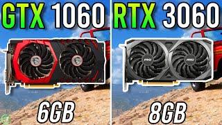 GTX 1060 6GB vs RTX 3060 - Tested in 2023