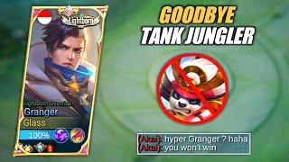 THIS IS HOW TO FIGHT HYPER TANK IN NOW META! GRANGER BEST BUILD | MLBB