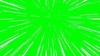 New Green Screen Effects Travel At lightspeed HD with sound