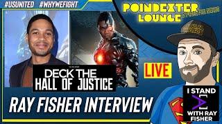 RAY FISHER “LIVE” INTERVIEW - DECK THE HALL OF JUSTICE EVENT