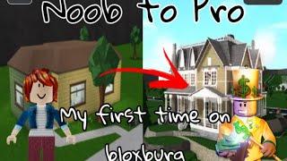 I played Roblox Bloxburg for the first time!