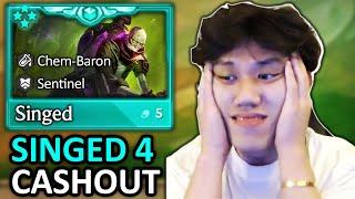 K3Soju Plays His First Chem-Baron Game of Set 13. It's a Disaster.