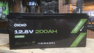 Review of a OKMO 12V 200Ah LiFePO4 battery.