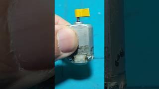 A strange trick with a DC motor that no one knows #diy #dcmotor  #Tutorial #Science #Electronics