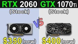 RTX 2060 Vs. GTX 1070 Ti | 1080p and 1440p Gaming Benchmarks