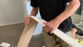 How To Install Baseboards With Rounded Corners - Easy Bullnose Corner Tips!