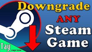 How To Downgrade Any Game from Steam - DepotDownloader Tutorial