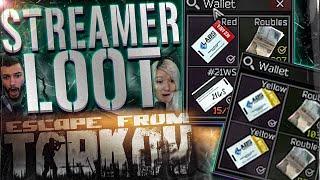 Streamer Loot RED KEYCARD - Escape From Tarkov Highlights - EFT WTF MOMENTS  #132