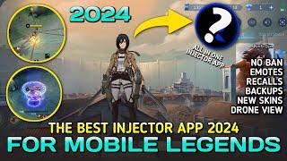 THE BEST INJECTOR APP FOR MOBILE LEGENDS 2024 IS HERE! | NO BAN & EASY TO USE