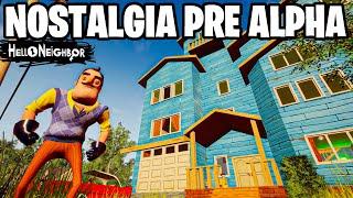 Pre Alpha with ALL FLOORS! | Hello Neighbor: Nostalgia Pre Alpha (FULL WALKTHROUGH)