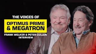 The Voices of Optimus Prime & Megatron: Interview with Frank Welker & Peter Cullen | Transformers G1