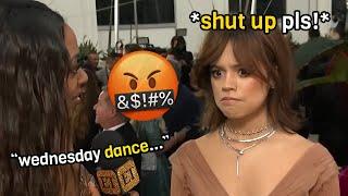 Jenna Ortega being Tired of tiktok for 2 minutes straight