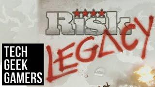 Let's Play Risk Legacy (Game 1) - Board Game Play Through