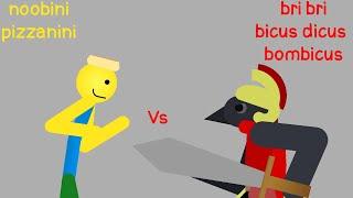 Noobini pizzanini vs bri bri discus bicus bombicus
