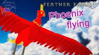 just a beautiful flight of a phoenix feather family | Multikplayer