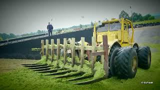 IFA W50 / L60 / K700 Maissilage Häckseln Budissa AG Teil 2