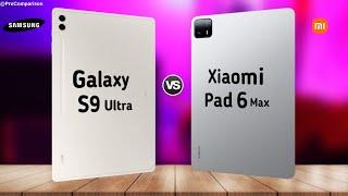 Galaxy Tab S9 Ultra vs Xiaomi Pad 6 Max || Full Comparison