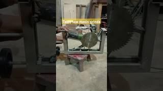 Mekanisme table saw. Mesin grinda.