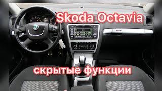 Шкода Октавия А5 скрытые функции / Skoda Octavia A5 дополнительные возможности