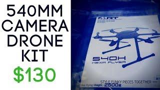 DIY Camera Drone Kit for only $130 // MRT 540mm kit overview