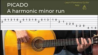 PICADO FLAMENCO GUITAR LESSON