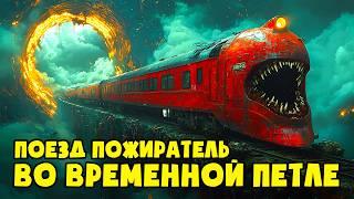 ПОЕЗД ПОЖИРАТЕЛЬ во временной петле! (Анимация)