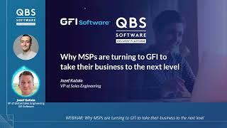 [Webinar] Why MSPs Are Turning To GFI To Take Their Business To The Next Level