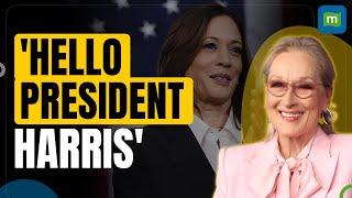 'What if...': Meryl Streep poses a big question to Kamala Harris during Winfrey rally | N18G