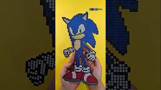 pixel art sonic drawing #pixelart #sonic #drawing #animation
