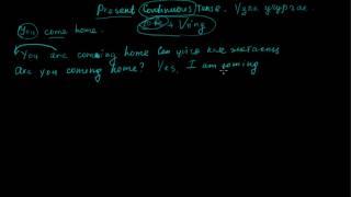 Present Continuous tense