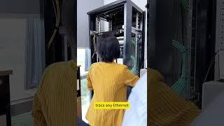 Data center wire tracing Hi-Tech - let you track down Ethernet cables within just 1 second.