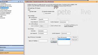 Cisco EasyVPN Client Setup ASA5505