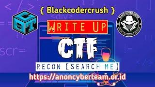Writeup Recon {search me} Anoncyberteam [CTF]