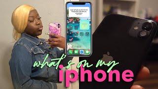 WHATS ON MY IPHONE ? * ios 16* | app recommendations + widgets + aesthetics & more | Kaia