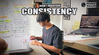 HOW I MAINTAIN CONSISTENCY AS A #NEET ASPIRANT | A REALISTIC DAY IN MY LIFE | VLOG 25 #physicswallah