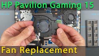 HP Pavilion Gaming 15 Fan Replacement | Step-by-step DIY Tutorial