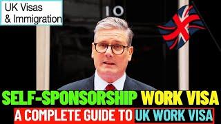 Latest UK Self Sponsorship Visa | UK Work Permit Visa 2024 | UK Skilled Worker Visa