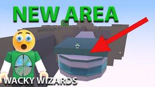 New Area Gun Update Wacky Wizards Roblox