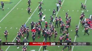 Western Michigan vs Ball State INSANE Ending | 2020 College Football