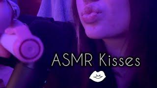 ASMR Wet Kisses + mouth sounds