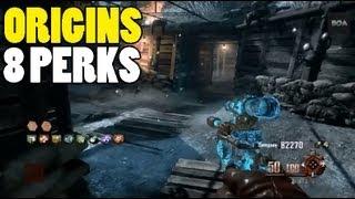 "ORIGINS" How To Get All 9 Perks! Black Ops 2 Zombies Tips & Tricks - Electric Cherry, PHD Flopper