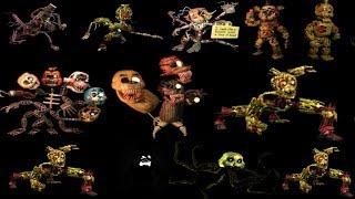 Dormitabis ALL ANIMATRONICS & ALL JUMPSCARES + EXTRAS