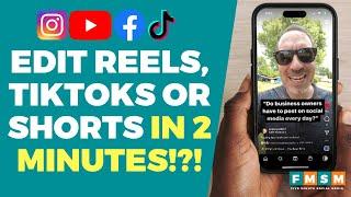 Best Video Editing App For Social Media (Edit in 2 Minutes!)